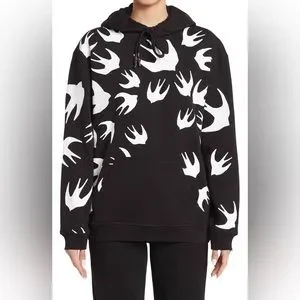 Alexander mcqueen sweatshirt swallow online